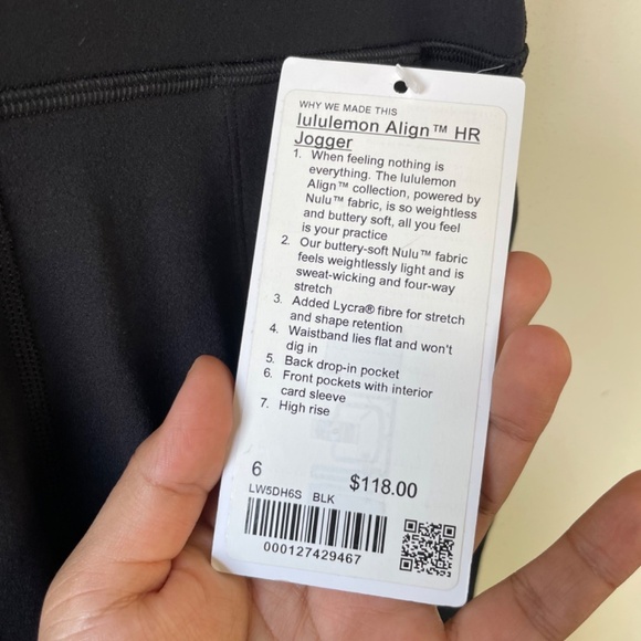 Lululemon Align Jogger 28" North Carolina Woman’s Soccer - Picture 5 of 10